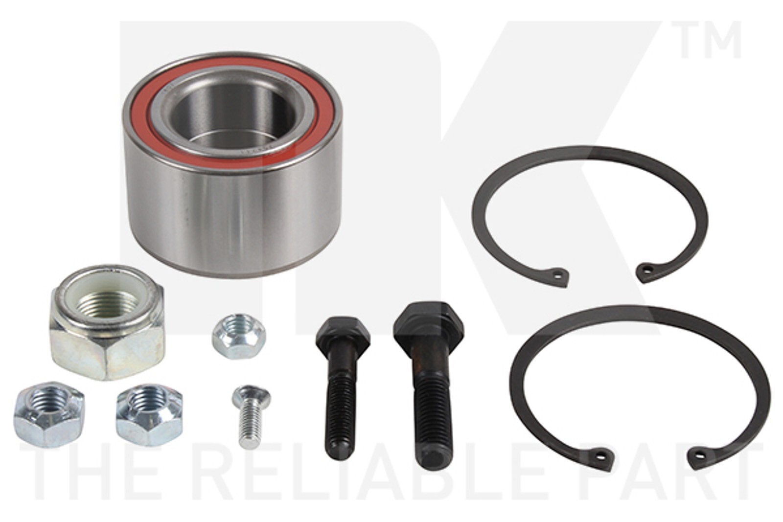 Roulement de roue NK antibruit en acier renforce pour VW Polo