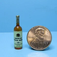 Dollhouse Miniature Replica Imported Scotch Whiskey Bottle HR53961