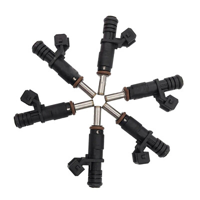 6pcs Fuel Injectors For BMW 128i 328i X3 X 5 Z4 525i 2.0L 2006
