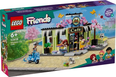 LEGO Friends Heartlake City Café 42618 Building Toy Set with 3 Mini Dolls New