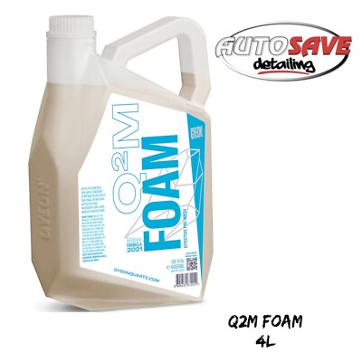 Gyeon - Q2M Foam 4L Official UK Gyeon Reseller Safe Wash For Protected Cars