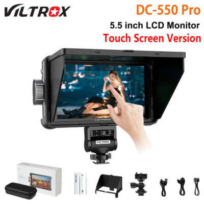US VILTROX DC-550 Pro 5.5'' 1920x1080 4K HDMI Director Video Monitor HD 3D LUT