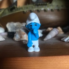 Seltene &Uuml;-Ei Sammelfigur Schlumpfe total verschlumpft 2008 Jokey MPG NV-137