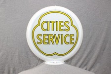 CITIES SERVICE (YELLOW) GAS PUMP GLOBE