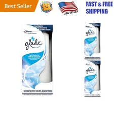 Automatic Spray Holder 2-Pack in Elegant Sandy Color - Unscented Convenience