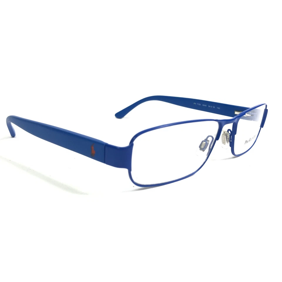 Monturas de gafas Polo Ralph Lauren PH1133 9240 azul rectangular 54-16-140 Foto 2 de 4
