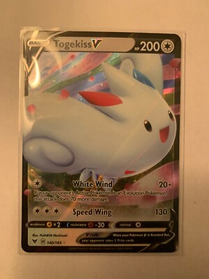 Togekiss V NM Sword and Shield Vivid Voltage 140/185. Ultra Rare. | eBay
