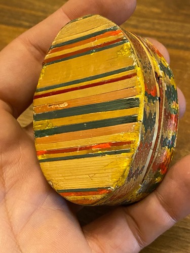 Reliquaire de Voyage & Saintes Reliques & Paperolles & Marqueterie de Paille - Photo 12 sur 12