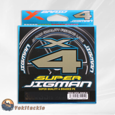 YGK X-BRAID SUPER JIGMAN X4 PE Line 300M Select LB Shipping from JAPAN