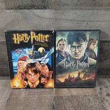 Harry Potter DVD Lot - The Sorcerer's Stone / Deathly Hallows Part 2