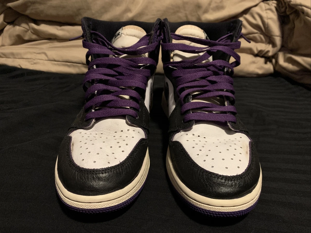 NIKE AIR JORDAN 1 COURT PURPLE CUSTOM – OBTAIND