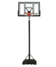 Lifetime 90584 46-In Portable Adjustable Basketball Hoop Polycarbonate Backboard
