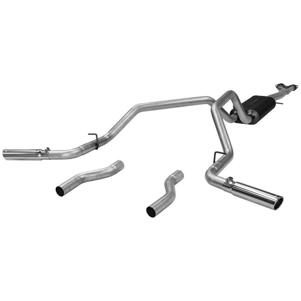 Kit de sistema de escape para Chevrolet C1500 Silverado 1996-1998 5,7 L V8 GAS OHV Foto 3 de 4