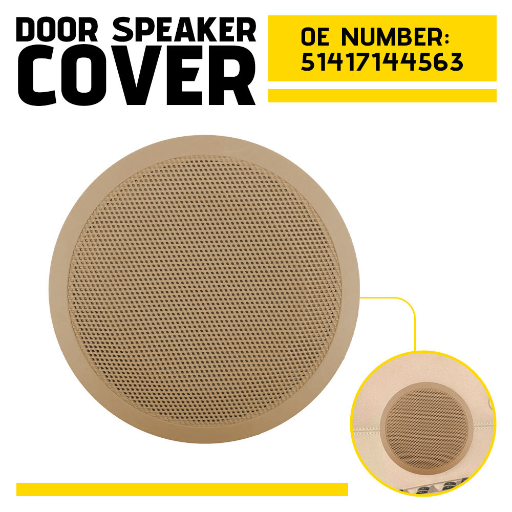 Beige Front Door Speaker Cover For BMW 3Series E90 E91 X1 E84 51417144563 H
