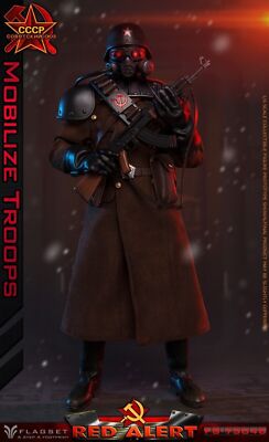 FLAGSET FS-73046 Red Alert Soviet USSR Army Soldier Mobilize
