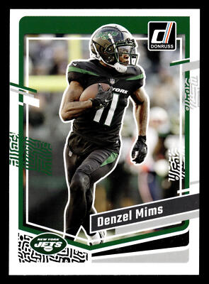 Denzel Mims 2023 Donruss #232 New York Jets NFL FOOTBALL *041