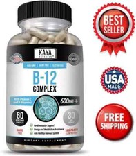 Complejo Vitamina B-12 En Pastillas Vitaminas Para La Falta De Energia Cansancio