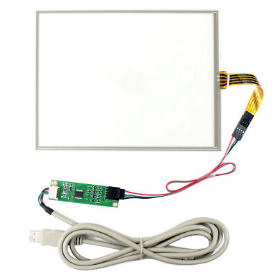 8.4'' 4 Wire resistive Touch Sensor USB Controller  For 8.4inch 800x600 LCD Panel