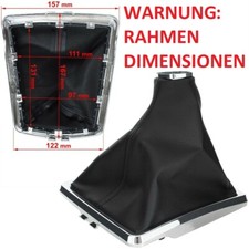 SCHALTMANSCHETTE SCHALTSACK RAHMEN FÜR OPEL ZAFIRA B 2005-2015  (nicht alle)