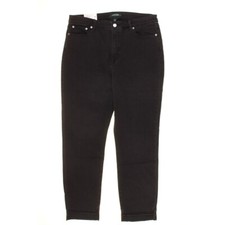 LAUREN RALPH LAUREN NEW Women's Regal Straight Slim Step-hem Ankle Jeans TEDO