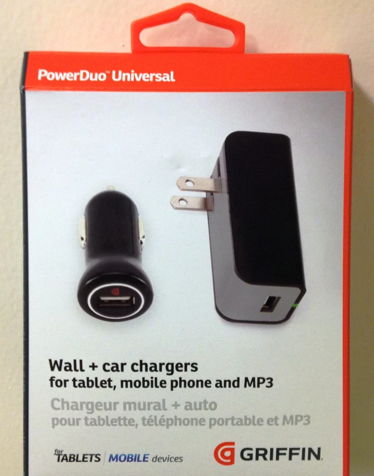 Griffin PowerDuo Universal 2 Amp Fast Car Charger iPhone 6/7/8/X/XR/XS/11 Plus - Image 2 of 4