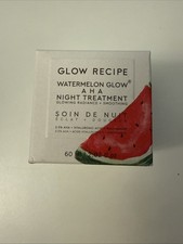 NEW Glow Recipe Watermelon Glow AHA Night Treatment 2.02oz Full Size