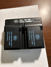 2-Pack of LP-E12 Batteries and USB Dual Battery Charger for Canon