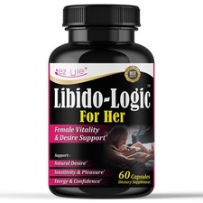 Libido Booster for Women, Fast-Acting Mood Booster, Intimacy Energy Support 60