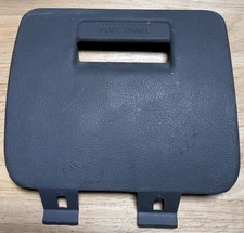 1992-1996 Ford F-150 F-250 Interior Fuse Box Access Panel Cover Gray OEM