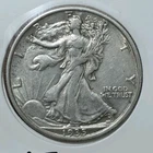 1935 Walking Liberty Half Dollar US Mint 50c Coin XF