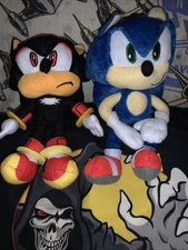 Sonic & Shadow Keychain Coin Holder Plushes For Couples and Besties