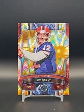 2024 Topps Resurgence  Jim Kelly Gold Power Surge #/50 BOOKEND!