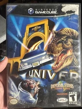 Universal Studios Theme Park Adventure Nintendo GameCube CIB Authentic Tested 