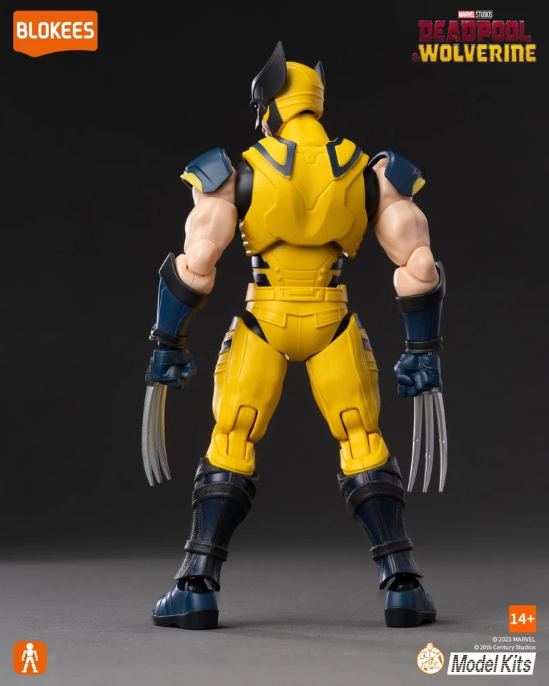 Blokees Marvel Deadpool & Wolverine – SAGA81117 Wolverine Model Kits Figure - Image 2 of 3