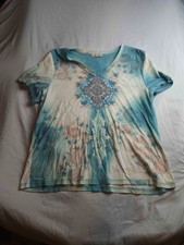 Vintage 90s Y2K Boho Top Womens 2X Plus Fairycore Whimsigoth Festival Indie Chic