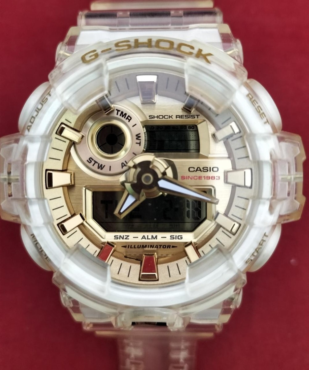 【最終価格】G-SHOCK 35周年記念モデル GA-735E-7JR CASIO カシオ G-SHOCK 35周年記念モデル グレイシアゴールド GA