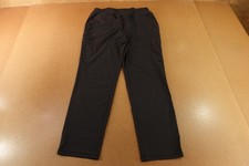 Cherokee Womens Size Medium Black Mid Rise Slim Straight Leg Scrub Pant CK007