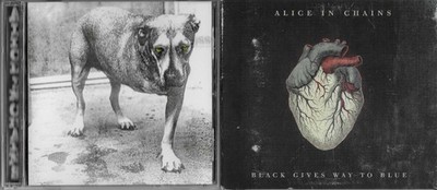 ALICE IN CHAINS 2 CD LOT - SELF-TITLED & BLACK GIVES WAY TO BLUE - Grunge Rock