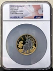 2023 P $2 Australia 2oz Silver Kangaroo Eagle Gold Gilded NGC PF70 UCAM FDOI
