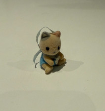 Sylvanian Families Whiskers Cat Baby Sitting Figure Vintage Epoch