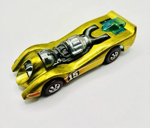 hot wheels redline 1971 jet threat yellow