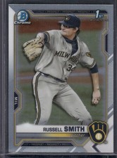 2021 Bowman Draft #BDC-113 Russell Smith Chrome Refractor