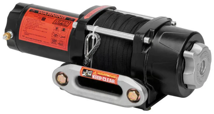 QuadBoss 2500lb Winch (Synthetic Rope) 608701 qbs608701 - Image 3 of 4