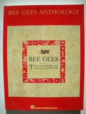 THE BEE GEES ANTHOLOGY Piano Vocal Guitar Songbook 1991 Softcover Hal Leonard