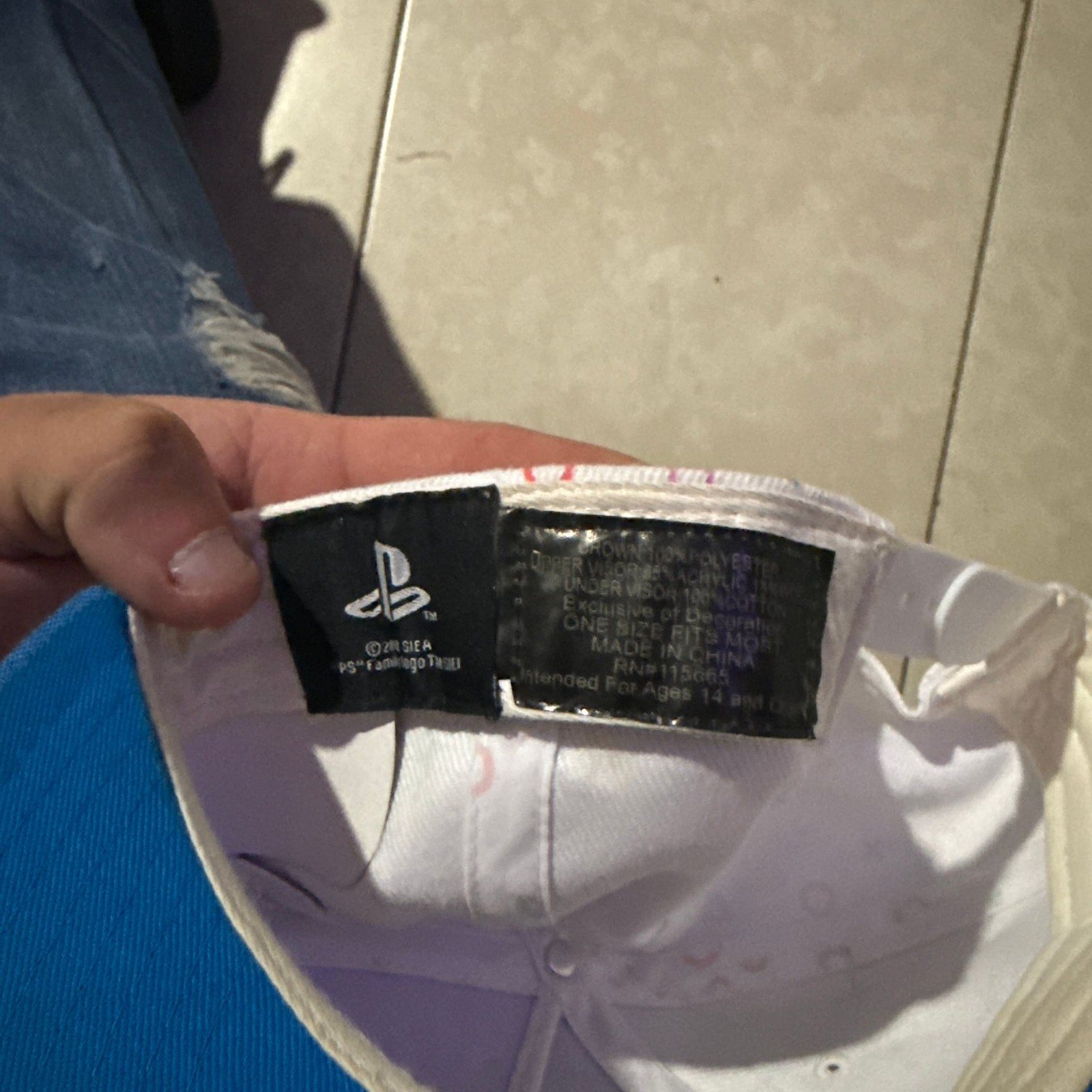 Sony Playstation Controller Logo Hat Cap Adjustab… - image 10