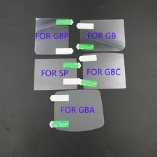 5pcs for Gameboy Color LCD Screen Protector Protective Film GB GBC GBA SP GBP