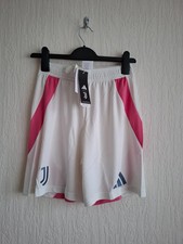 ADIDAS JUVENTUS MENS AWAY SHORTS 2024/25 SIZE SMALL Bnwt