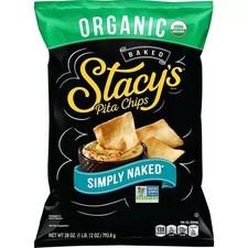 Stacy's Simply Naked Organic Pita Chips Pack of 623g