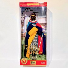 Barbie Dolls of the World Collection - Princess of South Africa. 56218 NIB 2002