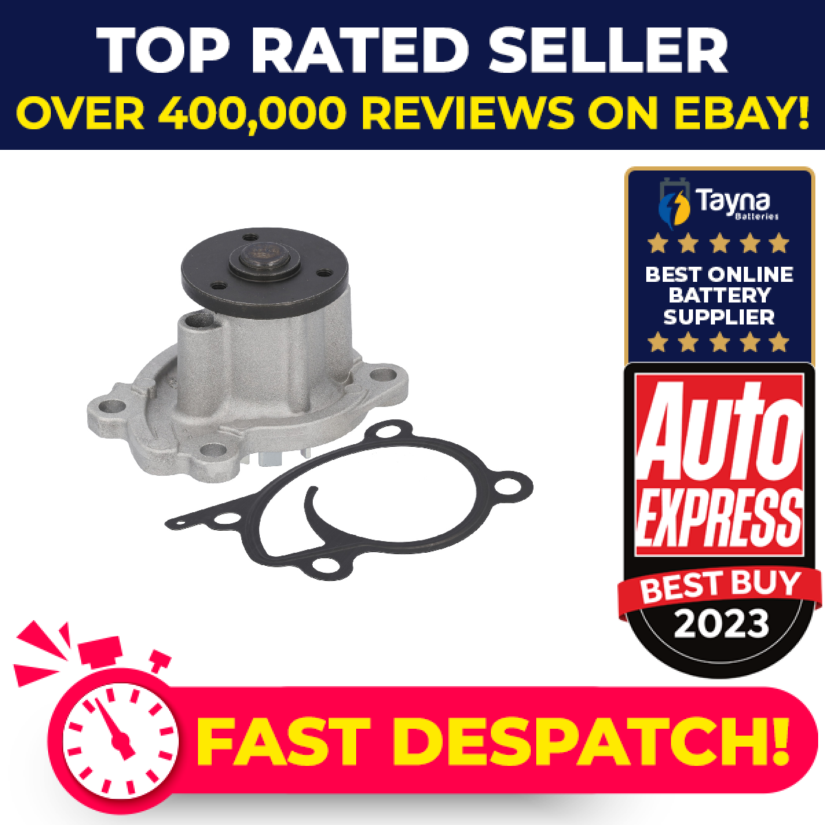 Water Pump fits NISSAN MICRA 9 1.2 1.6 2005 on Coolant B10101HC0A B1010ED00A New